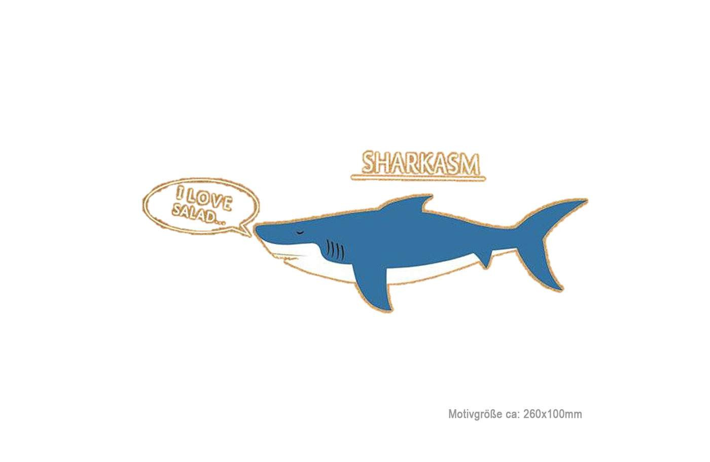 Bk41 Whale Shark Shark Fish Blue Sew-on Iron-on Transfer Applique Patch  11.2 X 4.2 Cm -  Denmark